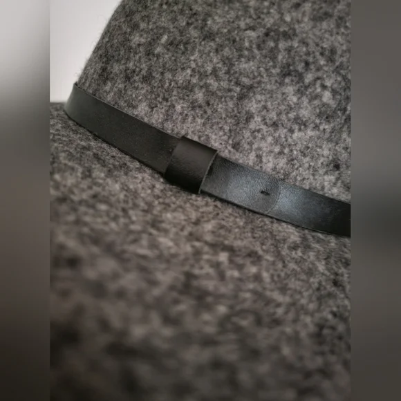 100% WOOL HAT WITH WIDE BRIM - Picture 3 of 11